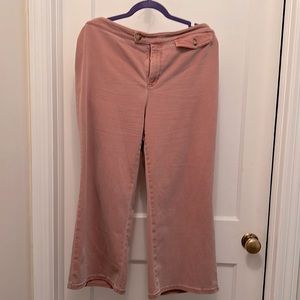 JJILL cropped full leg denim pant. Size 18.